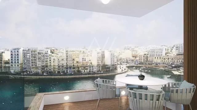 Brand New 2-Bedroom Seafront Apartment in Spinola Bay